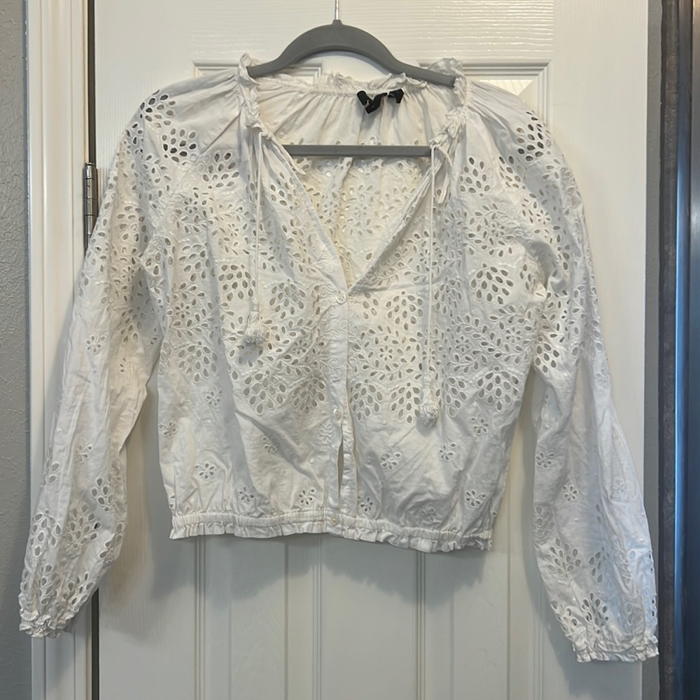 White Theory blouse